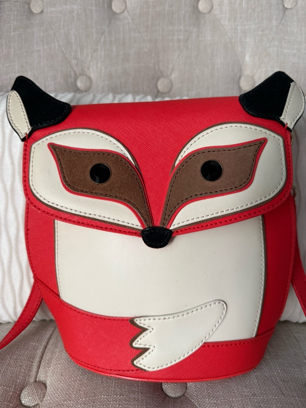 Kate Spade New York "Blaze a Trail" Fox Crossbody Bag - Picture 4 of 12